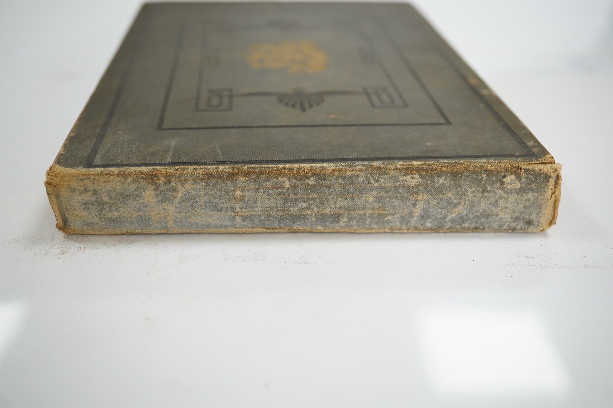 Cooper, J.C. - Selection of Drawings of Carriages Exhibited from Various Countries at the Universal Exhibition, Paris, 1878 ... 55 (ex.56) tinted plates; original gilt and blind decorated cloth, obl. 8vo. printed and pub